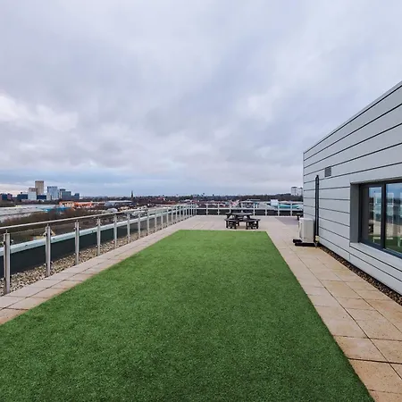 The Sunset - Modern 2 Bed Cityview Haven In Centre. Perfect For Family, Business And Leisure Stays Apartment Manchester
