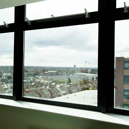 Apartamento Beautiful 1br Penthouse In Old Trafford Mánchester