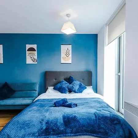 Apartmán Stylish Media Studio, Sleeps 3, Darts Board, Smart Tv, Long Term Disc