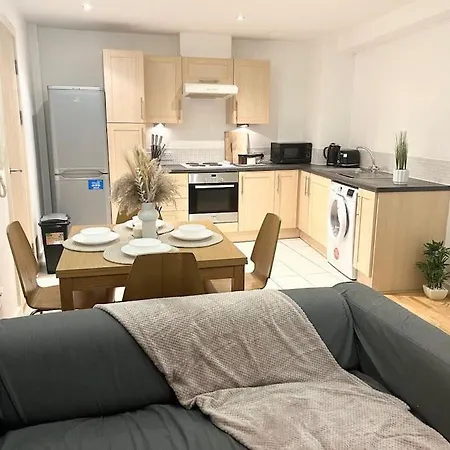 Apartamento 2 Bedroom City Center Mánchester