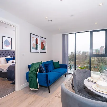 Apartamento Cosy 1 Bed - Perfect For Long By Valore Services Manchester
