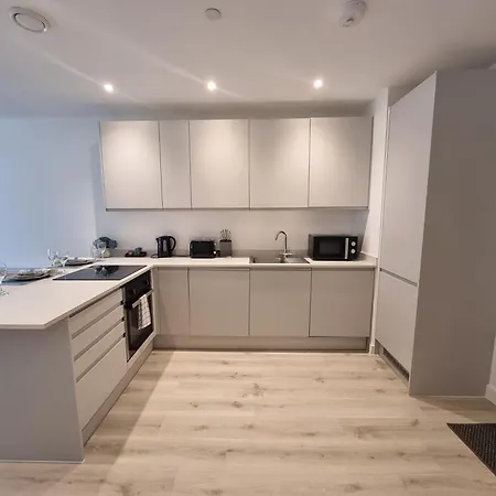 公寓 Trafford Modern 1 Bed With Cinema 曼彻斯特