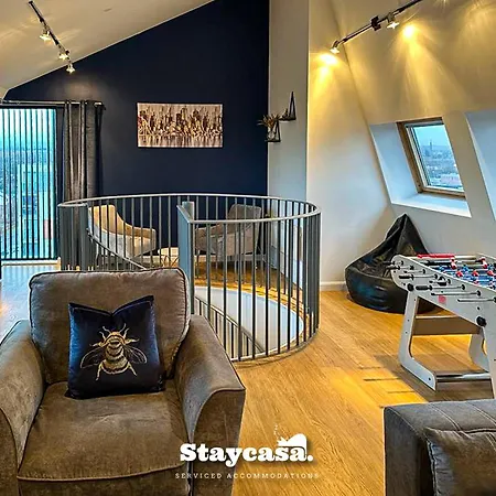 Twilight Luxury Duplex Amazing View With Parking * Manchester