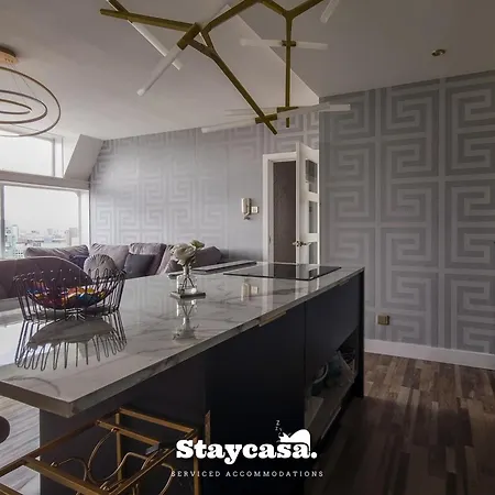 Luxury Penthouse Skyline 23rd Floor 公寓 曼彻斯特