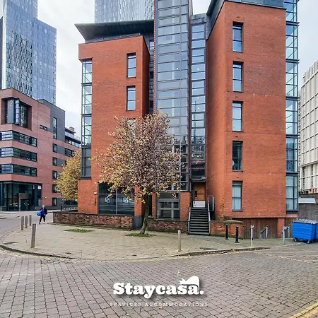 شقة Luxury Deansgate Canal View & Free Parking