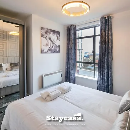 公寓 Luxury Deansgate Canal View & Free Parking 曼彻斯特