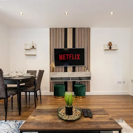 Appartamento Luxury 2br In Chorlton, Free Parking *