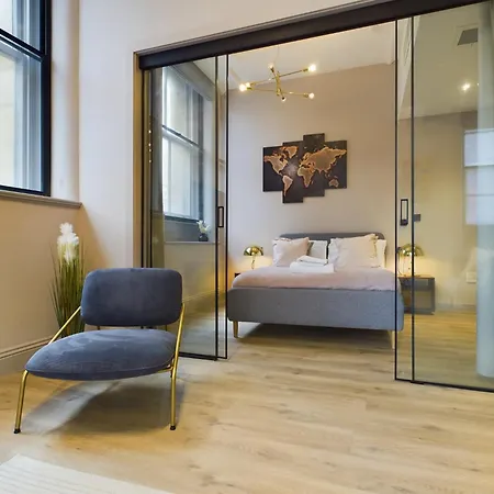 アパート Luxury Stunning 2bedroom Centre マンチェスター