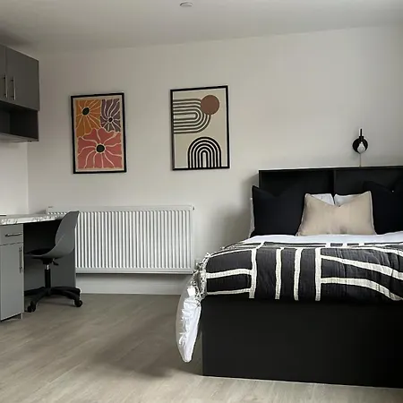 Apartmán Stretford's Getaway - Chic Studio For Three