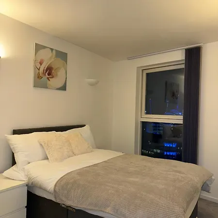 Apartmán Centre 2 Bed With Spa, Gym & Balcony Manchester