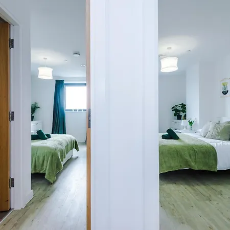 Appartement Stylish Apartment, Sleeps 6, Pool Table, Smart Tvs, Parking Available Manchester