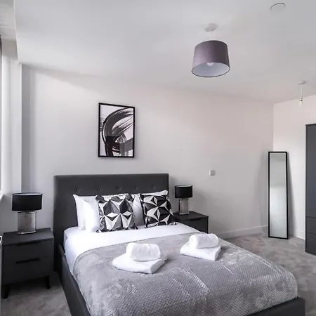 Apartment Zeni, Alexandra Rise Bright 1 Bed Manchester