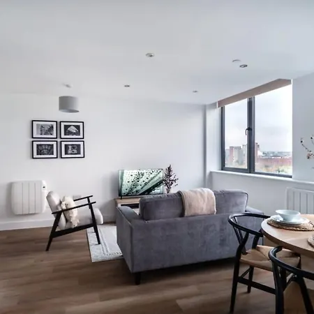 Apartment Zeni, Alexandra Rise Smart 1 Bed Manchester