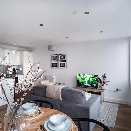 Apartment Zeni, Alexandra Rise Smart 1 Bed Manchester