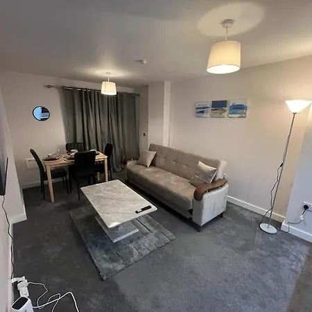 Apartment Ao Arena Flat Manchester, With Parking *