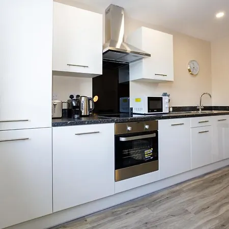 Apartment Modern 1 Bedroom Apartment, Manchester