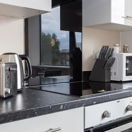 Apartment Modern & Bright 1 Bedroom Salford Manchester