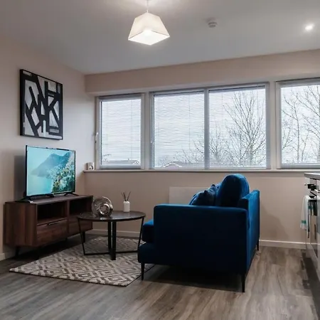 Apartmán A Modern And Bright 1 Bed In