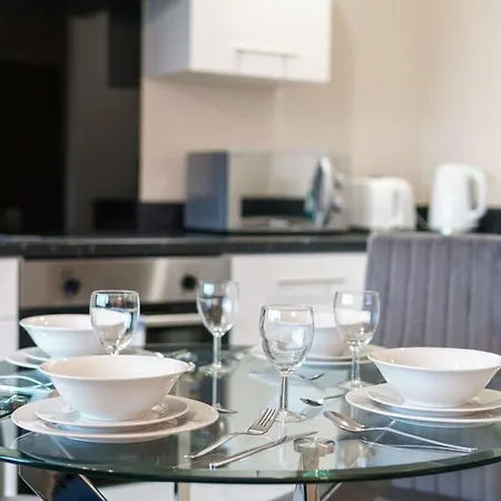 公寓 Contemporary 1 Bed Flat - Sleeps 3