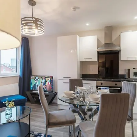 Contemporary 1 Bed Flat - Sleeps 3 公寓 *