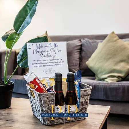 Apartment Manchester Skyview Suite - Luxury & Modern 1-Br Urban Stay By Parydise Properties Manchester