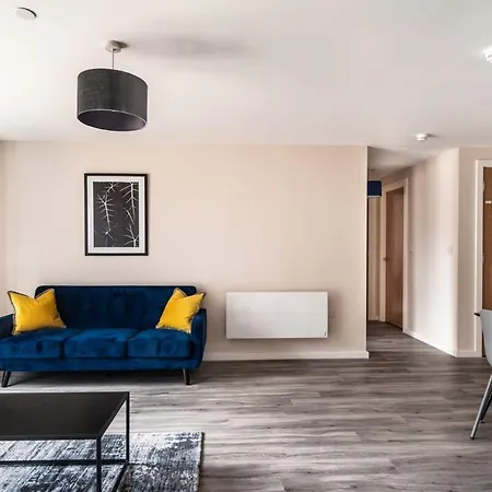 Bright & Modern 2 Bed In Lejlighed *