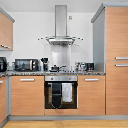 Daire Modern 2bed Northern Quarter, Long Stays, Contractors Manchester