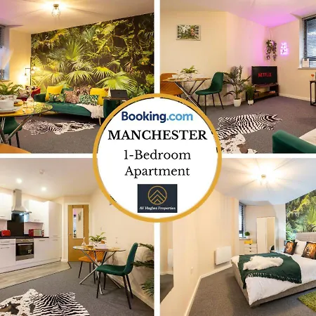 Brand New! Modern By Av Hughes Properties Short Lets & Serviced - Super Fast Wi-fi And Private Parking