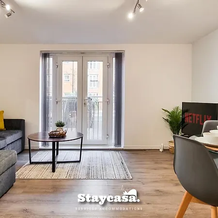 Apartment Stunning 2bdr Super King Near City Centre Manchester