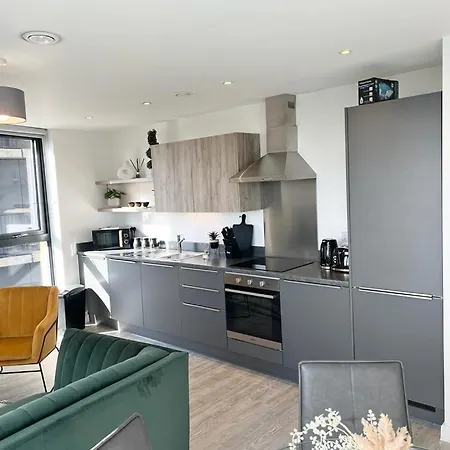 شقة Luxury 2 Bed With View مانشستر
