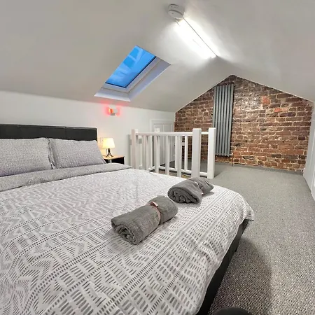 アパート Lux 2 Bed Mancity Stadium, Coop Arena, Picadilly マンチェスター