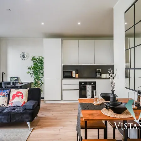 Japanese-inspired Cozy 1-bed In By Vista * Mánchester