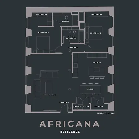 Apartment Africana By The Heim Residences *