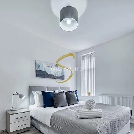 Mcr 5br - Ao Arena, Etihad Stadium & Old Trafford - Family & Work Stay- Parking