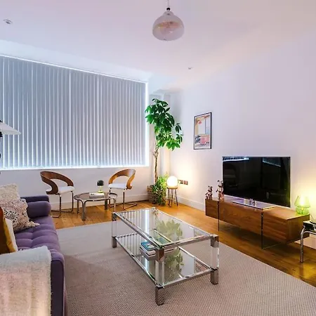 Apartament Sleek Loft Oasis In Centre Manchester