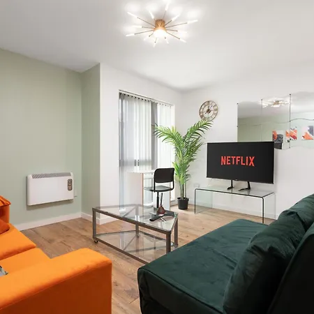Apartment Free Parking - Immaculate 1bd Flat - Salford Quays Manchester