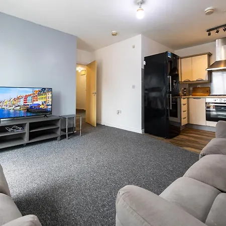 2 Bed Flat Near City Centre Lejlighed Manchester