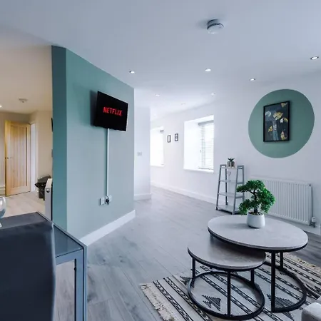 Apartmán Brand New 1 & 2 Bed Flats Next To Eccles Station