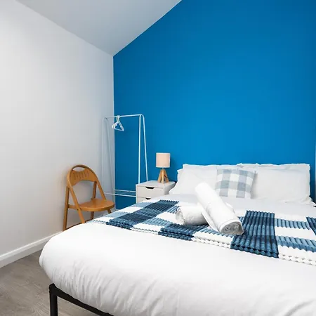 Santorini Blues By Cefas - Free Parking - - Near Airport * Manchester