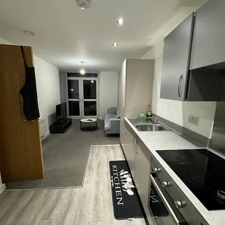 Luxury 1br Near Town Apartment Manchester