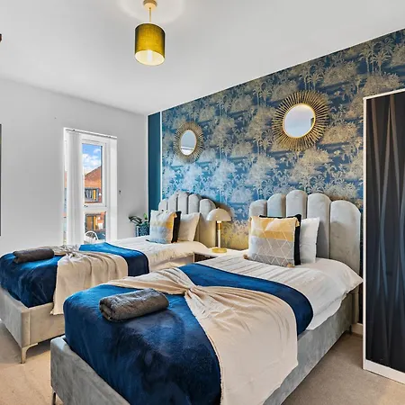 Sleek And Stylish 3 Bed In - Parking Semesterbostad Manchester