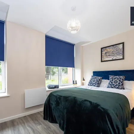 Stunning One Bedroom By Av Hughes Short Lets & Serviced With Free Parking & Wi-fi Manchester