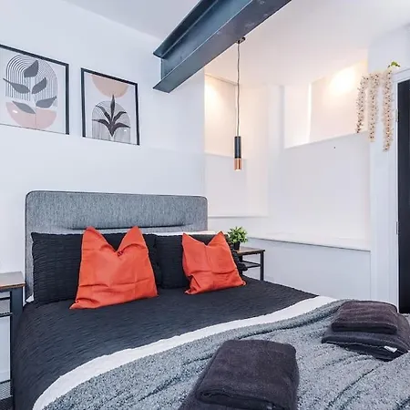 アパート Incredible 3bed Townhouse, Rooftop Patio, Sleeps 6 マンチェスター