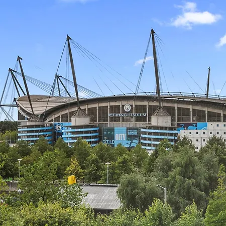 아파트 Modern Spacious 2bedroom Great! Location By Etihad Mancity Stadium& Coop Live Arena