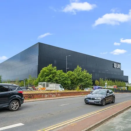 아파트 Modern Spacious 2bedroom Great! Location By Etihad Mancity Stadium& Coop Live Arena 맨체스터