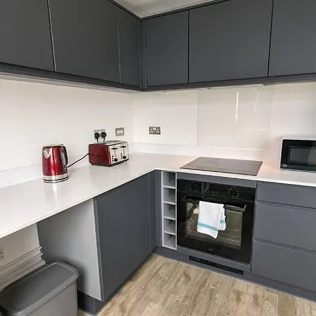 Apartamento Lovely 1br Penthouse Near Mcr Stadiums Manchester