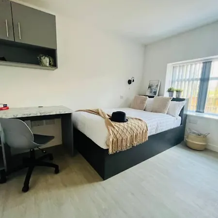 Onpoint - Convenient Studio - Old Trafford! Apartmán Manchester