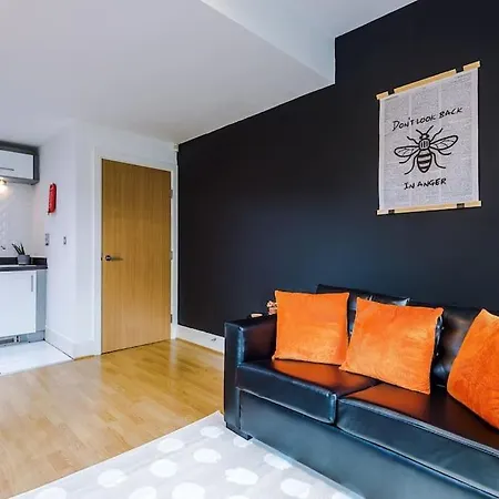 Apartment Stylish Apartment, Sleeps 4, Smart Tv, Next To Deansgate