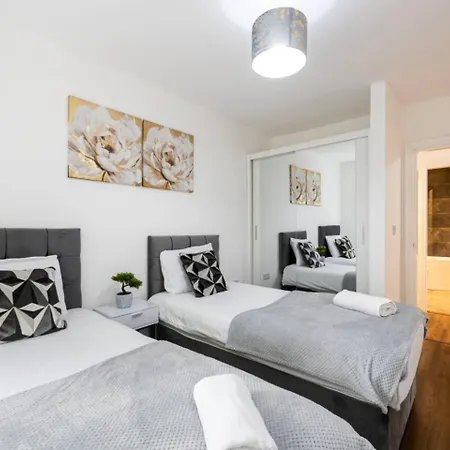 Luxury 2br In Chorlton, Free Parking