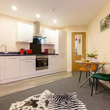 Apartment Welcoming One-bedroom Flat - Perfect For Extended In Salford By Av Hughes *